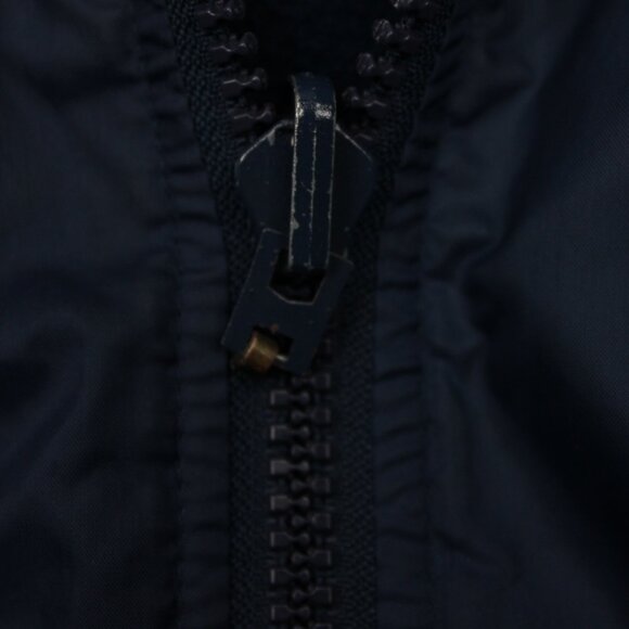 Vintage Michigan Reversible Jacket Adult 2XL XXL Wolverines Blue Fleece Coat - Picture 9 of 14